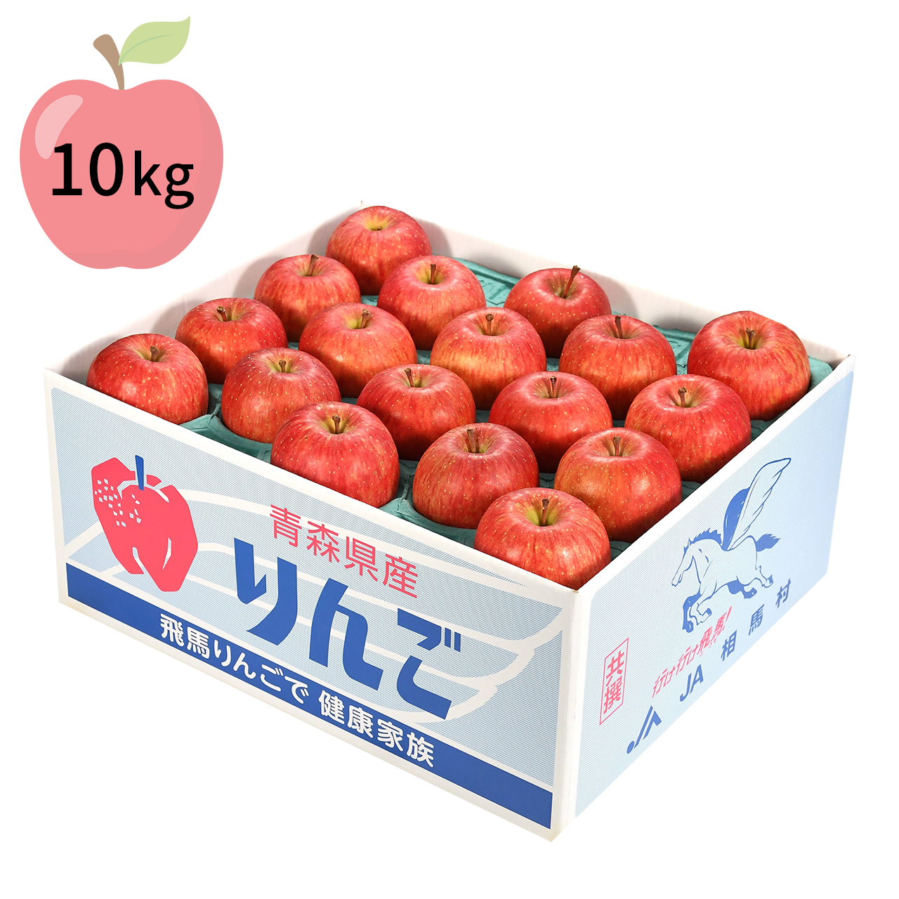 JA相馬村】みつまるくん りんご | 飛馬りんご・りんごジュースならJA